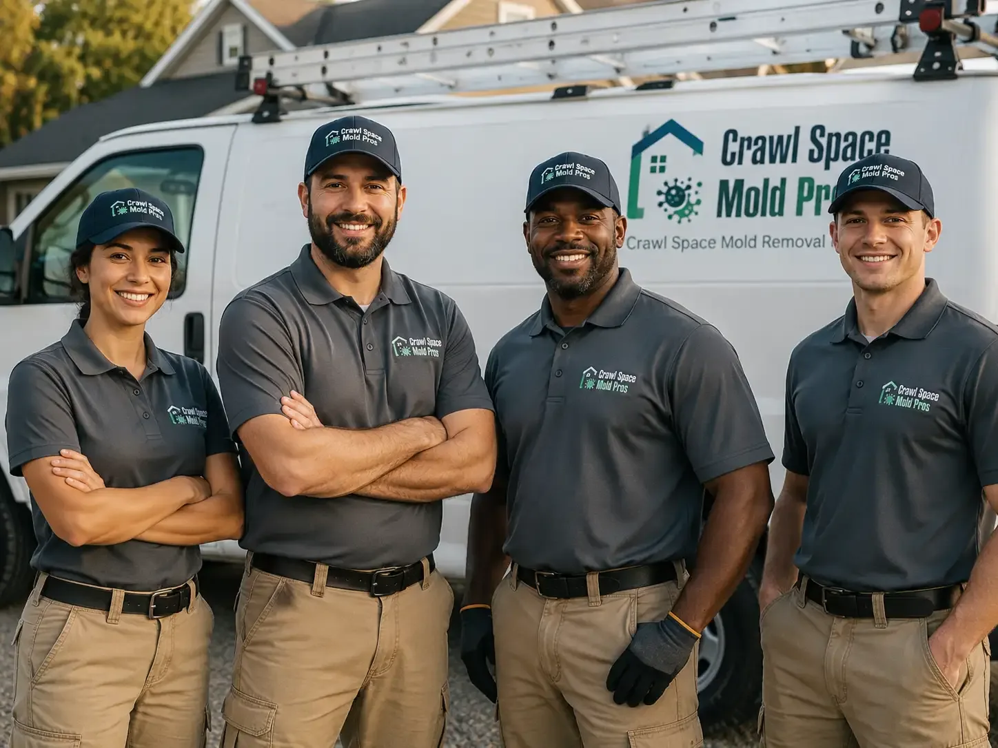 Crawl Space Mold Removal company in Frenchville, PA
